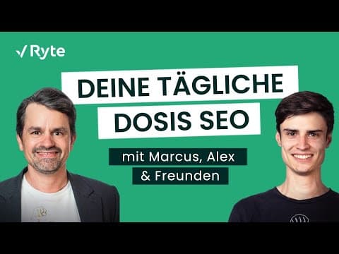 Deine tägliche Dosis SEO (Ryte) mit Marcus, Alex und Michael Möller über International SEO