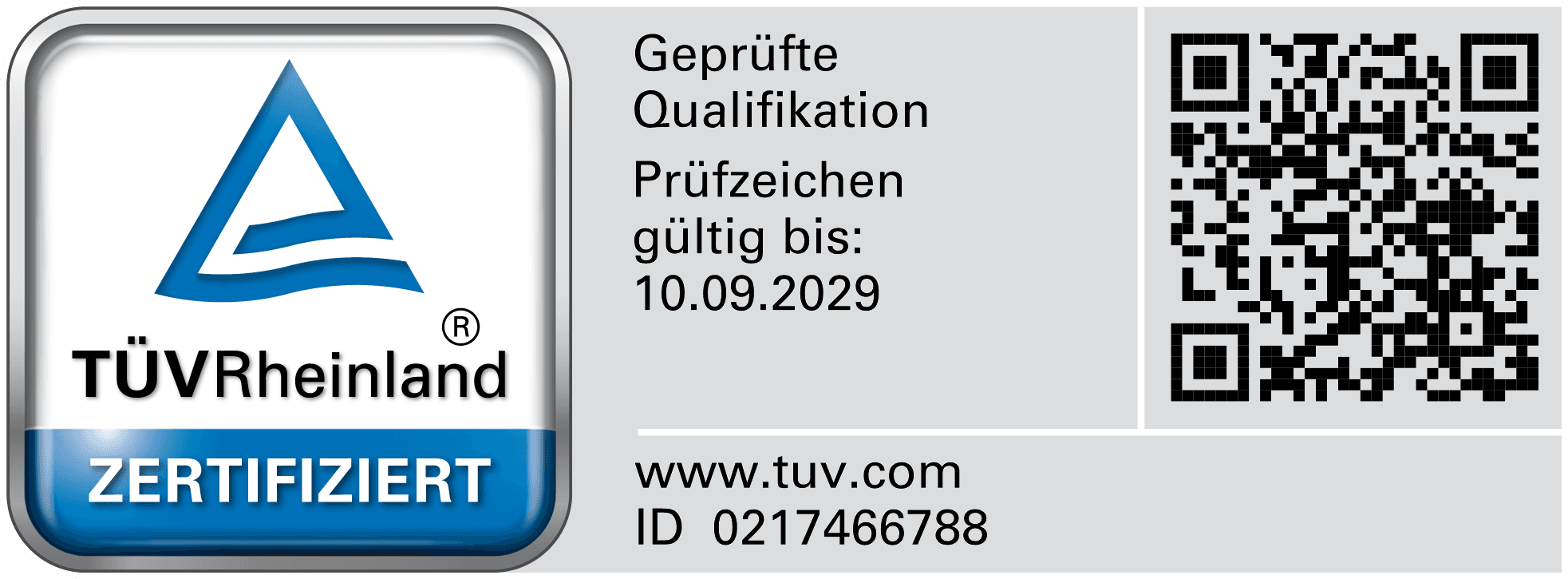 TÜV Rheinland geprüfte Qualifikation — Verkaufspsychologie-Expert:in, ID 0217466788